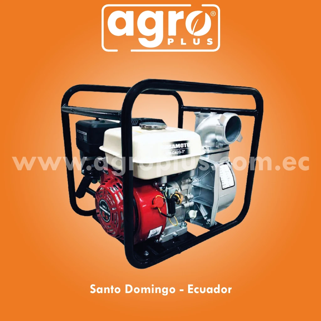 MOTOBOMBA CAUDAL 3" GASOLINA CASAMOTO