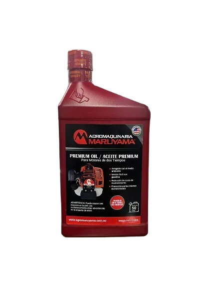 [841258] ACEITE MARUYAMA U.S.A. 1 LITRO rojo