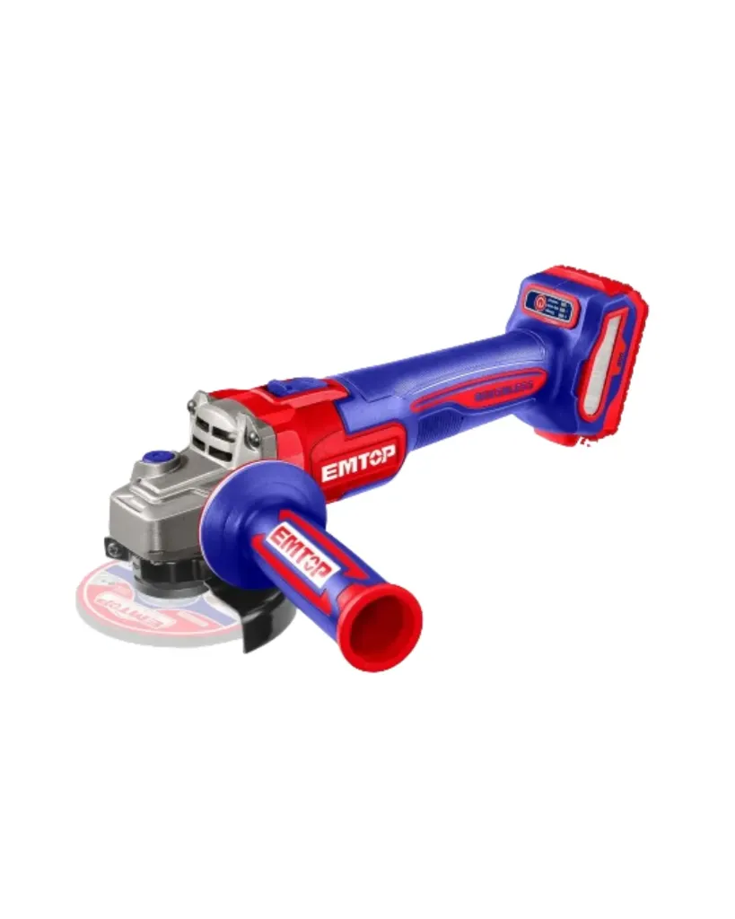  AMOLADORA INALAAMBRICA ANG 4 1/2  9000RPM  1000W  2BT+CARG 4AH