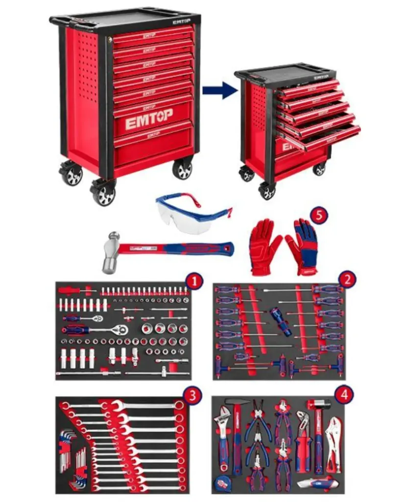 CAJA HERRAMIENTAS PROFESIONAL 328 PCS