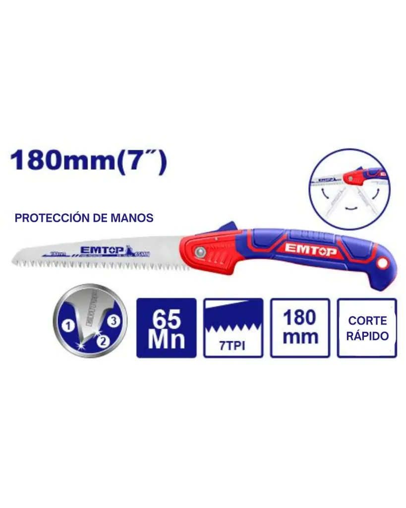 SERRUCHO TELESCOPICA 18CM