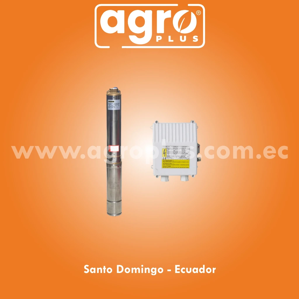 KIT BOMBA SUMERGIBLE 1" 1/4  CENTURY TIPO LAPIZ 1HP 80M 110V + CAJA CONTROL