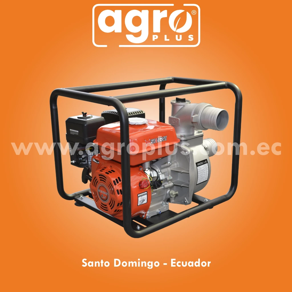 MOTOBOMBA CAUDAL 3" GASOLINA SHINERAY