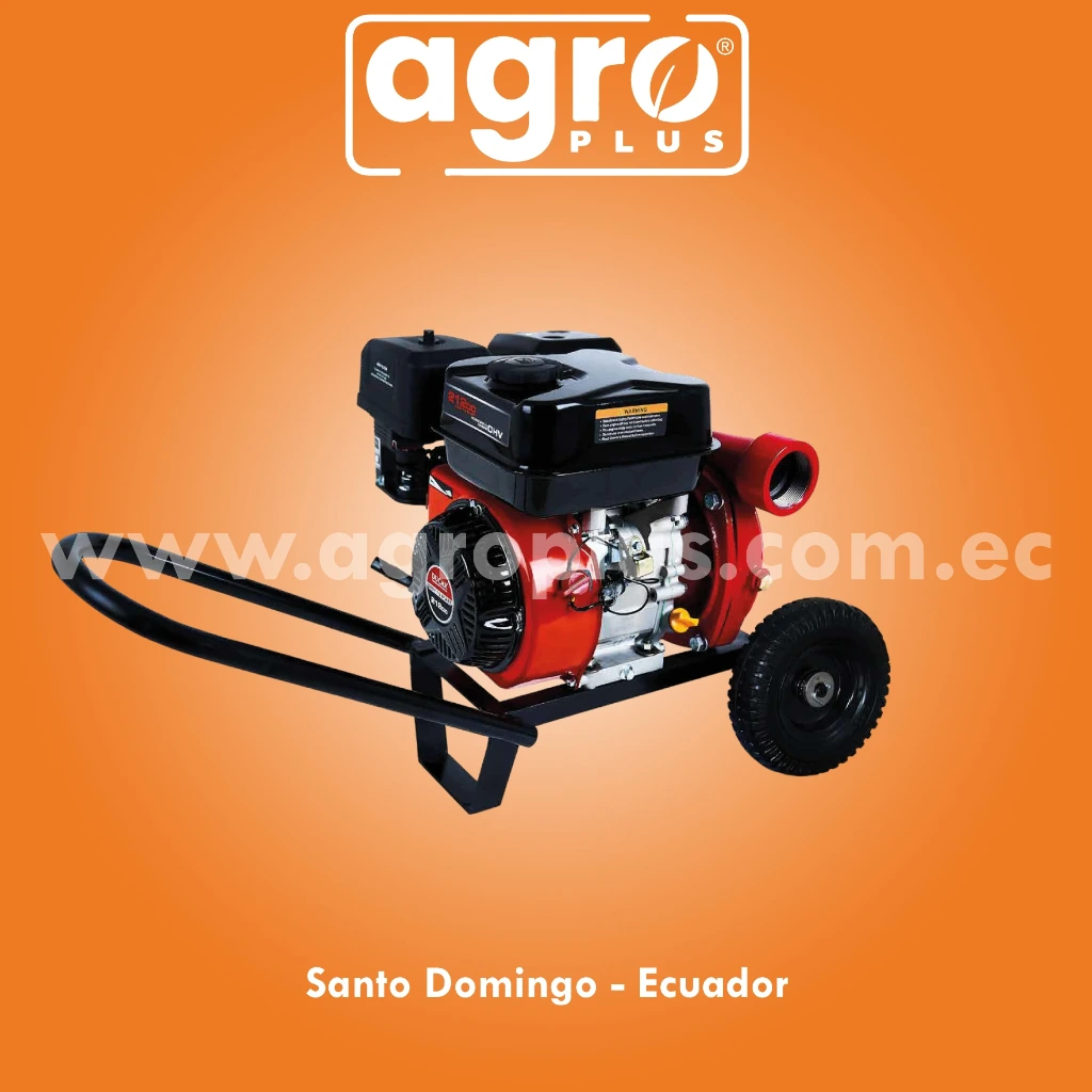 MOTOBOMBA PRESION 2" GASOLINA DUCAR + REMOLQUE